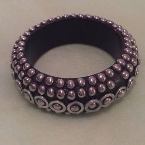 Black and Silver Bracelet